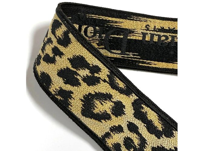Cintura a spalla da donna Christian Dior - Stampa leopardata - vista 2