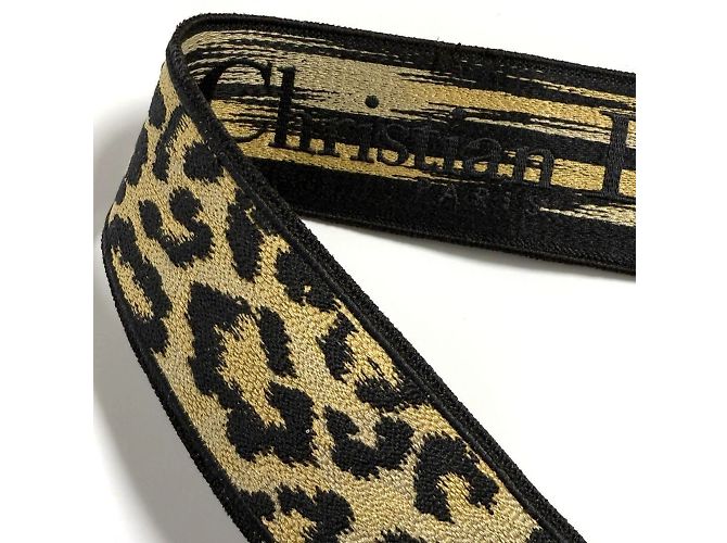 Cintura a spalla da donna Christian Dior - Stampa leopardata - vista 5