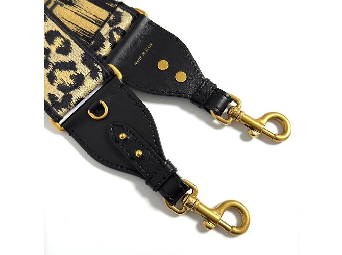 Cintura a spalla da donna Christian Dior - Stampa leopardata - vista 7