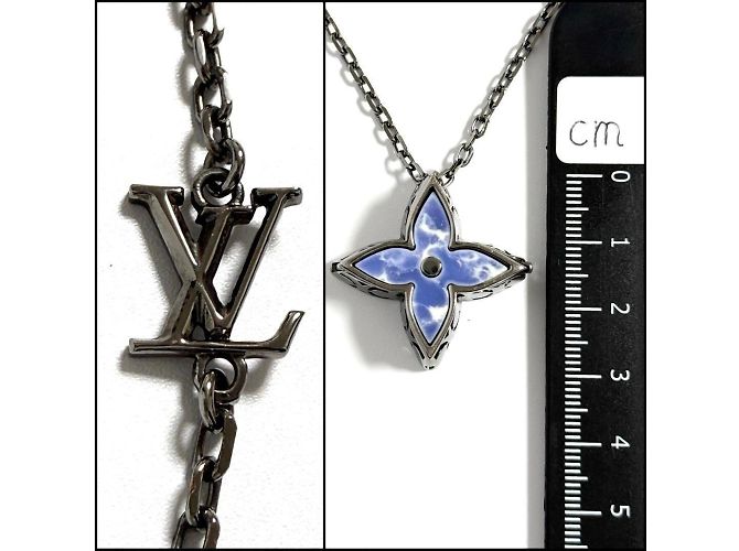 Collier pendentif fleur pour homme Louis Vuitton - vue 9