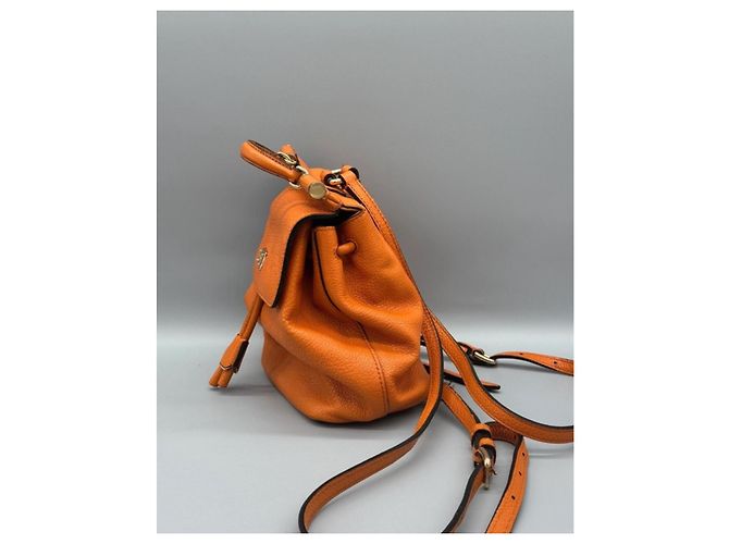 Zaino Dolce & Gabbana in pelle arancione - vista 10