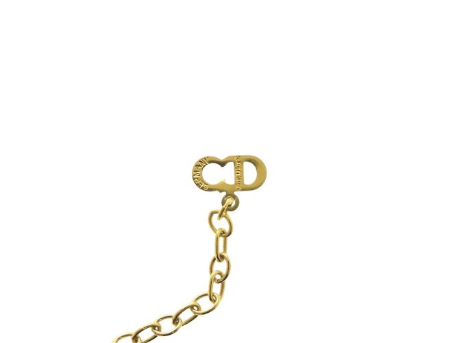 Collana in metallo dorato a forma di cuore Christian Dior D'oro - vista 6