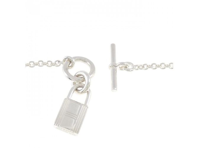 Hermès Collier avec cadenas amulette Hermes - vue 5