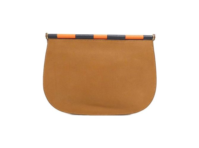 Hermès Borsa a Spalla HERMES SAUT HERMES Rosso Arancione - vista 2