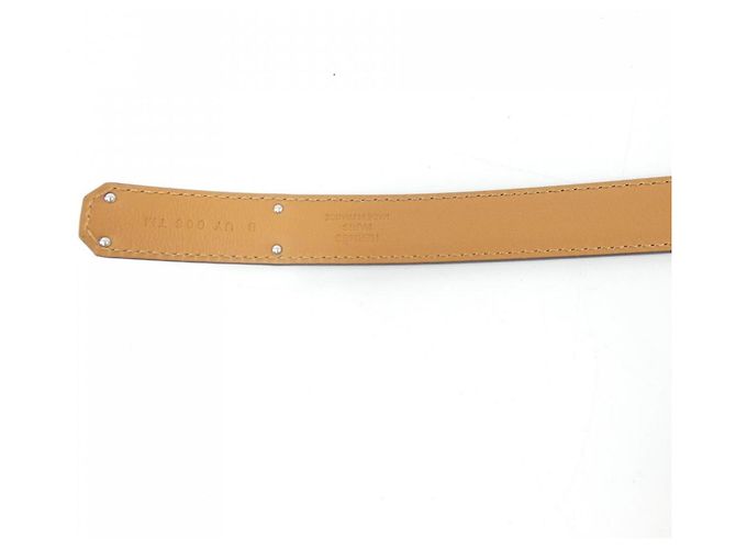 Hermès Cintura Standard Hermes Kelly Blu navy - vista 3