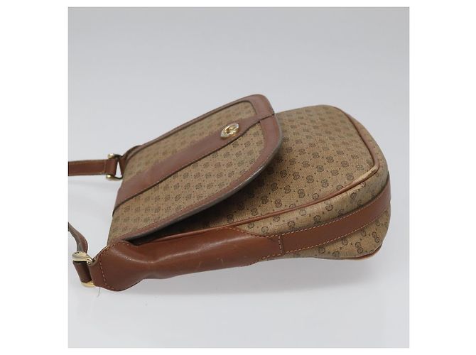 GUCCI Micro GG Canvas Schultertasche PVC Beige Auth ep7320 - Ansicht 4