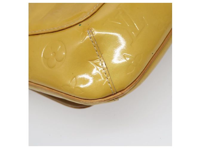 LOUIS VUITTON Bolsa Thompson Street Monogram Vernis Beige M91301 LV Auth hk1982 - vista 16