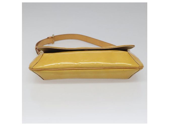 LOUIS VUITTON Bolsa Thompson Street Monogram Vernis Beige M91301 LV Auth hk1982 - vista 5