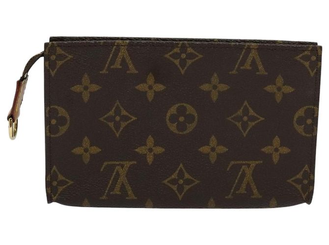 LOUIS VUITTON Monogram Bucket PM Bolsa de Accesorios LV Auth hk2005 Monograma - vista 2