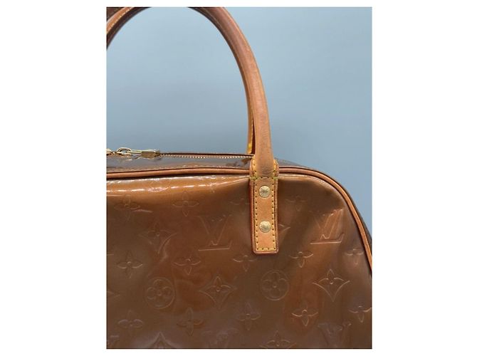Louis Vuitton Tompkins Square Monogramm Lackleder Handtasche - Ansicht 4