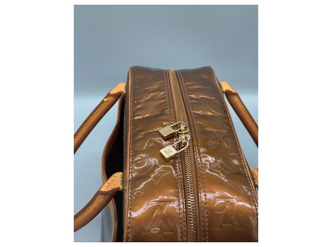 Louis Vuitton Tompkins Square Monogramm Lackleder Handtasche - Ansicht 6