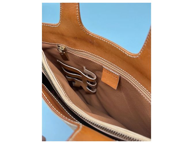 Borsa a mano in pelle Céline - vista 8