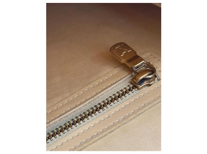 Borsa Louis Vuitton Epi Saint Tropez Pelle Beige Chiaro - vista 10