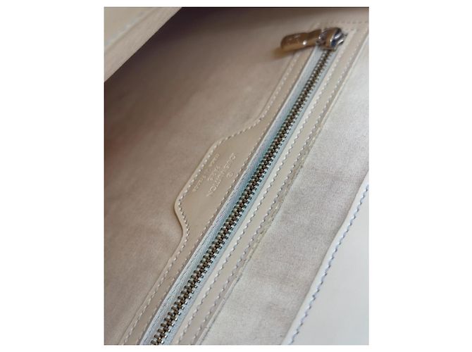Borsa Louis Vuitton Epi Saint Tropez Pelle Beige Chiaro - vista 8