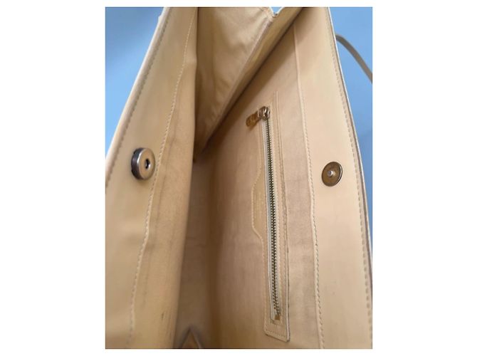 Borsa Louis Vuitton Epi Saint Tropez Pelle Beige Chiaro - vista 9