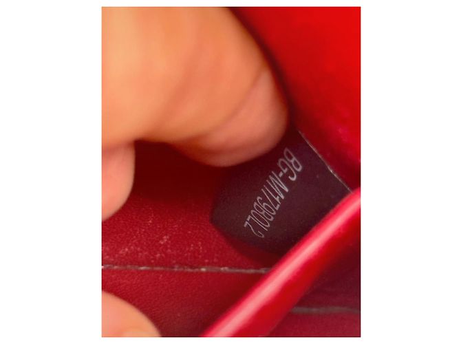 Borsa a mano Valentino Garavani Rockstud in pelle rossa Rosso - vista 12