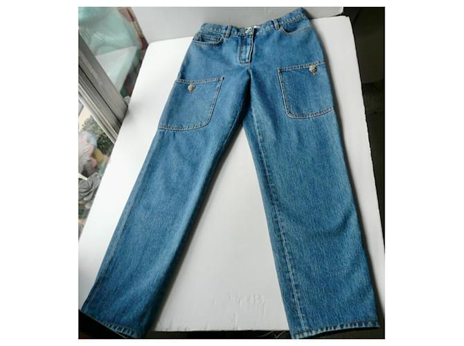 CHANEL Jean sublime Coco Button T36 / P7331V65335 Azul - vista 3