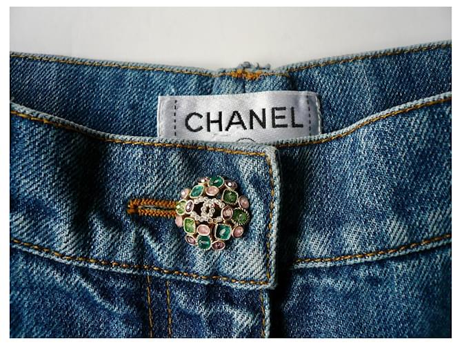 CHANEL Jean sublime Coco Button T36 / P7331V65335 Azul - vista 5