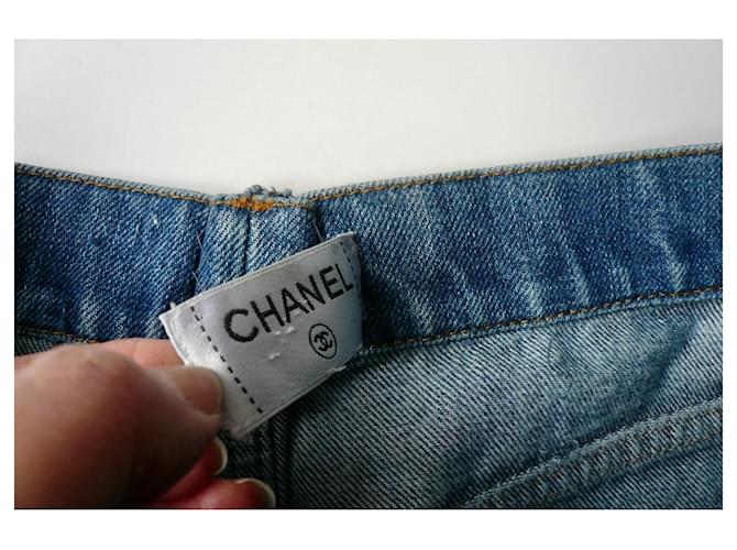 CHANEL Jean sublime Coco Button T36 / P7331V65335 Azul - vista 6