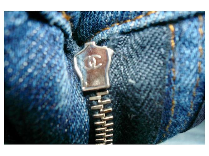 CHANEL Jean sublime Coco Button T36 / P7331V65335 Azul - vista 9