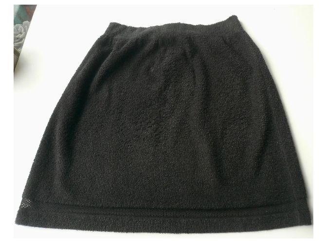 BARRIE Falda mini negra Talla 36 Excelente estado Negro - vista 5