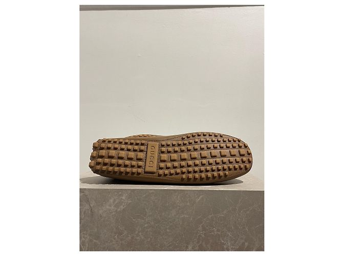 Scarpe GUCCI T.EU 46.5 in Pelle Marrone - vista 5