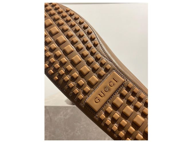 Scarpe GUCCI T.EU 46.5 in Pelle Marrone - vista 8