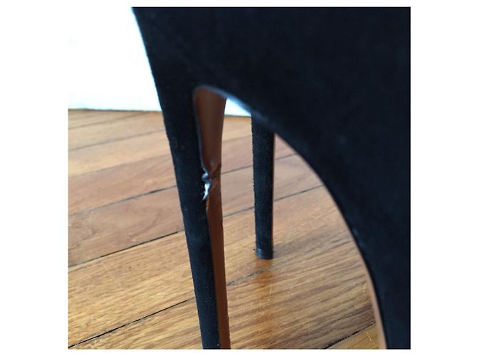 Alaïa Stivaletti ALAIA T.EU 37 Camoscio Nero - vista 5