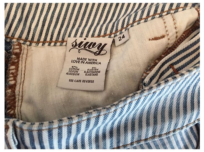 Autre Marque Short Siwy T.24 Blu - vista 2