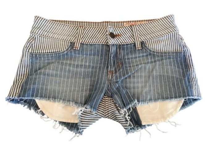 Autre Marque Short Siwy T.24 Blu - vista 4