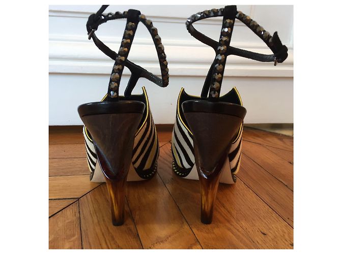 Sandali Jimmy Choo T.39,5 Nuovi Multicolore - vista 4