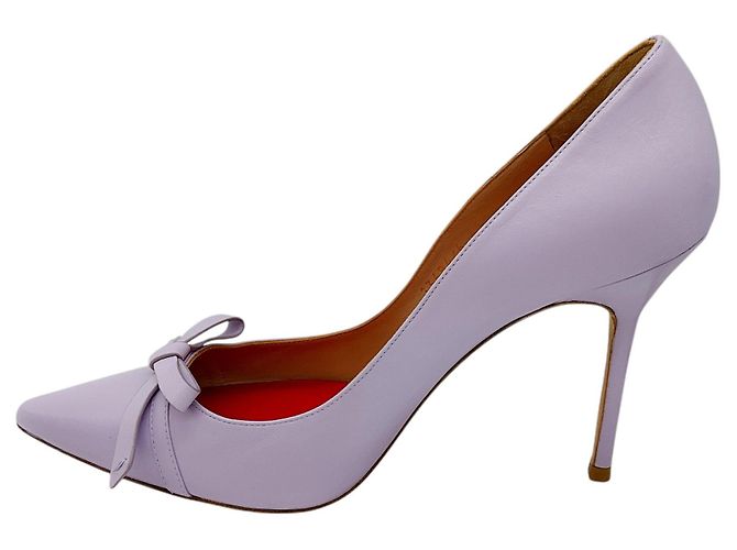 Lederpumps mit Lavendel-Schleifendetail von Carolina Herrera - Ansicht 3