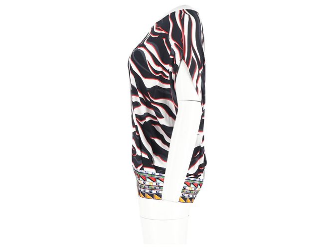 Top de estampado animal Emilio Pucci en viscosa multicolor - vista 5