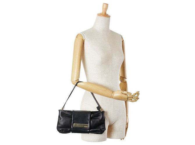 Bolso de cuero Max Mara, bolso de un solo hombro - vista 6