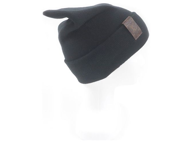 Wollstrickmütze Louis Vuitton M93312 Schwarz - Ansicht 2