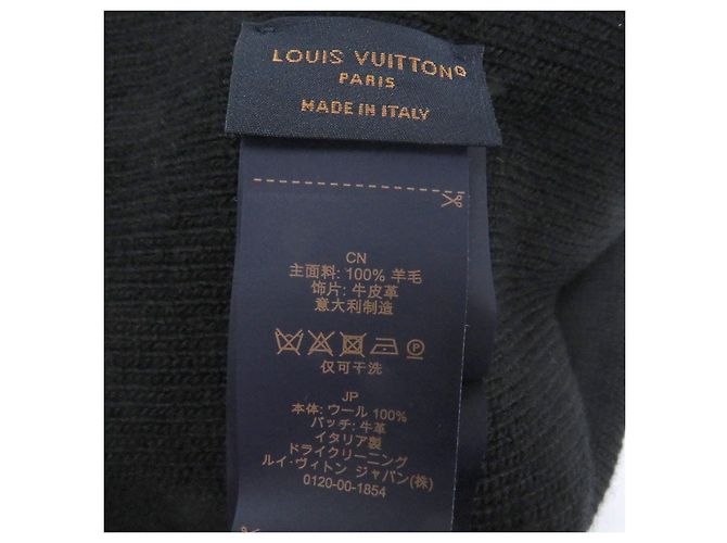 Wollstrickmütze Louis Vuitton M93312 Schwarz - Ansicht 6