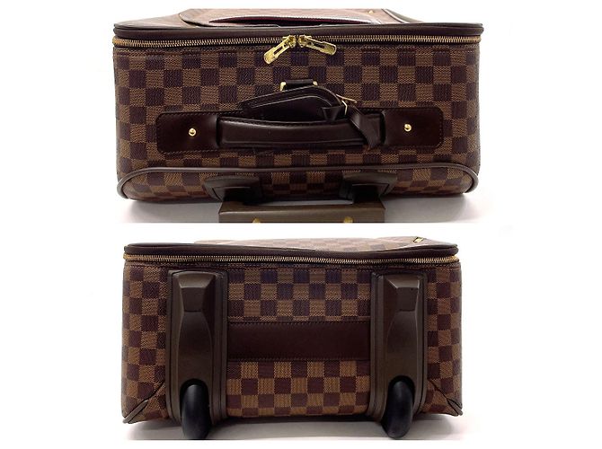 Bagaglio Louis Vuitton Damier Pegase 55 Marrone - vista 4