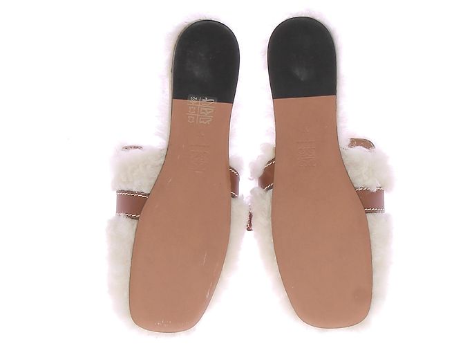 LOEWE Mules e tamancos T.EU 37 em pele de carneiro - vista 7
