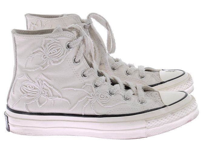 CONVERSE Sneaker T.US 5.5 aus Stoff Weiß - Ansicht 2