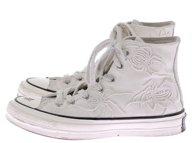 CONVERSE Sneaker T.US 5.5 aus Stoff Weiß - Ansicht 3