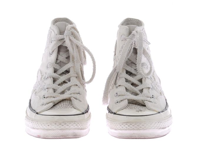 CONVERSE Sneaker T.US 5.5 aus Stoff Weiß - Ansicht 4