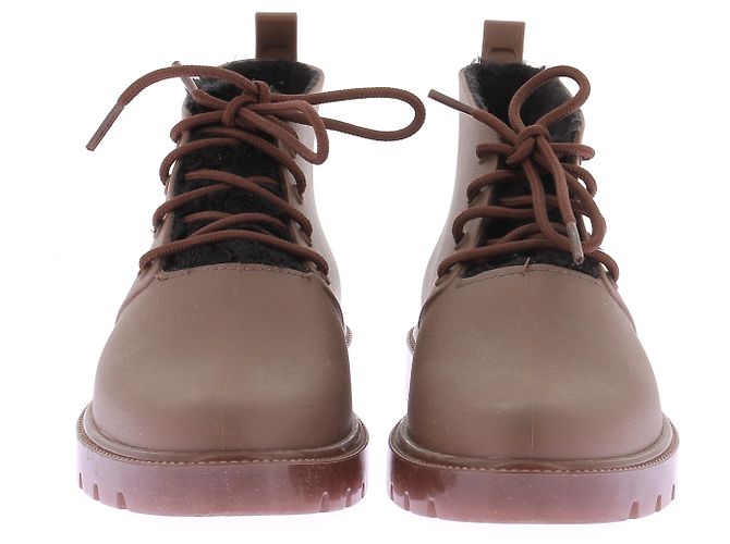 Botas ankle MELISSA T.EU 39 Plástico Marrom - vista 4