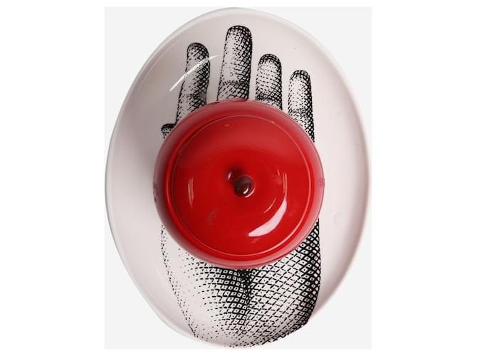 Fornasetti Apple shaped candle holder, refillable Red - view 3