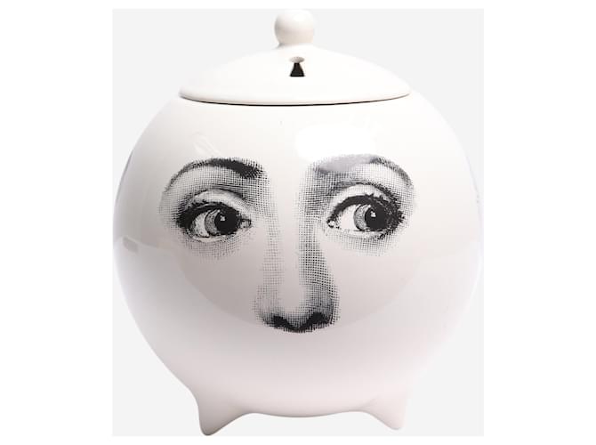 Fornasetti Round diffuser with lid #1 White - view 2
