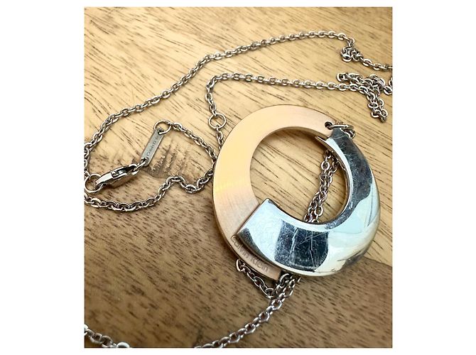 Collana lunga Calvin Klein adattabile a collana corta Silver hardware Gold hardware - vista 12
