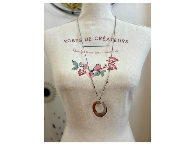Collana lunga Calvin Klein adattabile a collana corta Silver hardware Gold hardware - vista 7
