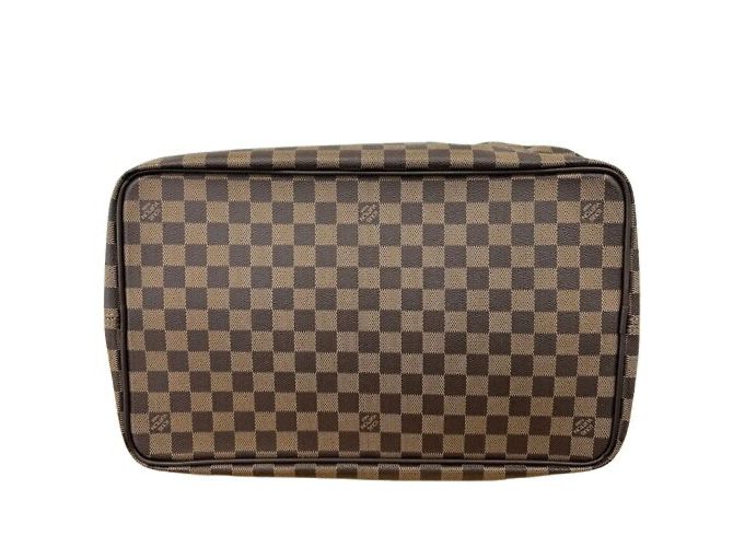 Borsa Louis Vuitton Greenwich PM Damier Ebano Marrone - vista 5