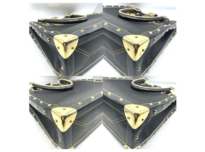 Borsa tote in pelle Suhali Louis Vuitton Nero - vista 3