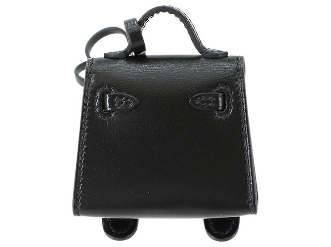 Hermès Charm per borsa Kelly Doll di Hermes Nero - vista 3