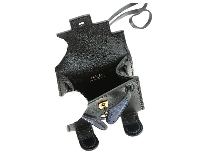 Hermès Charm per borsa Kelly Doll di Hermes Nero - vista 6
